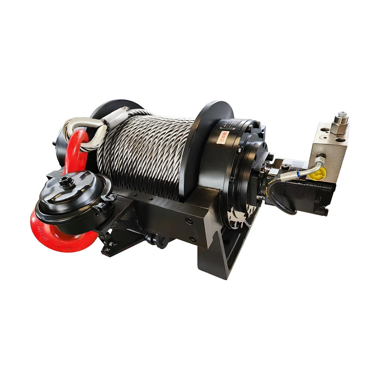 Winch Roller Guide to Assist the Cable Operation