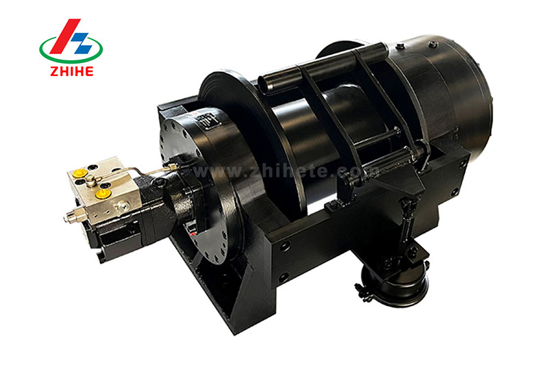 Image showing a Zhihe’s hydraulic winch
