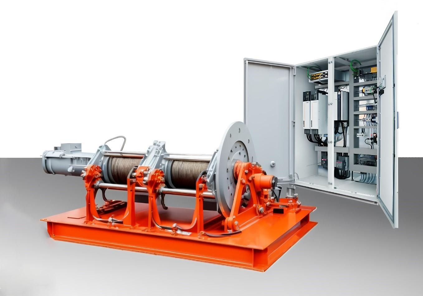 A Powerful Hydraulic Winch System for Ships