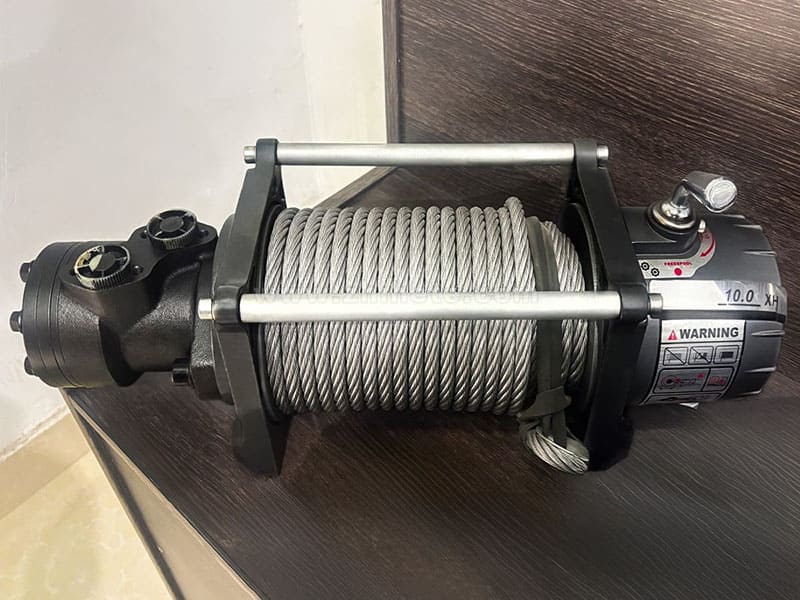 10000 lb hydraulic winch