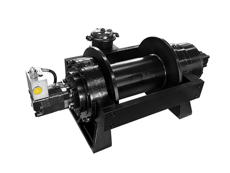 10t hydraulic winch