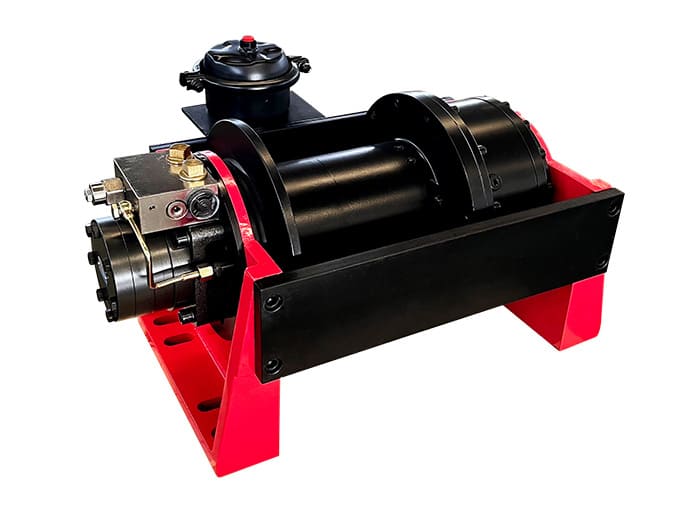 10 ton hydraulic winch