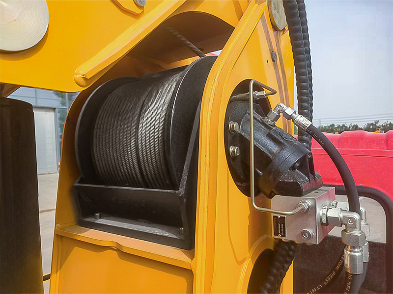 hydraulic crane winch applications