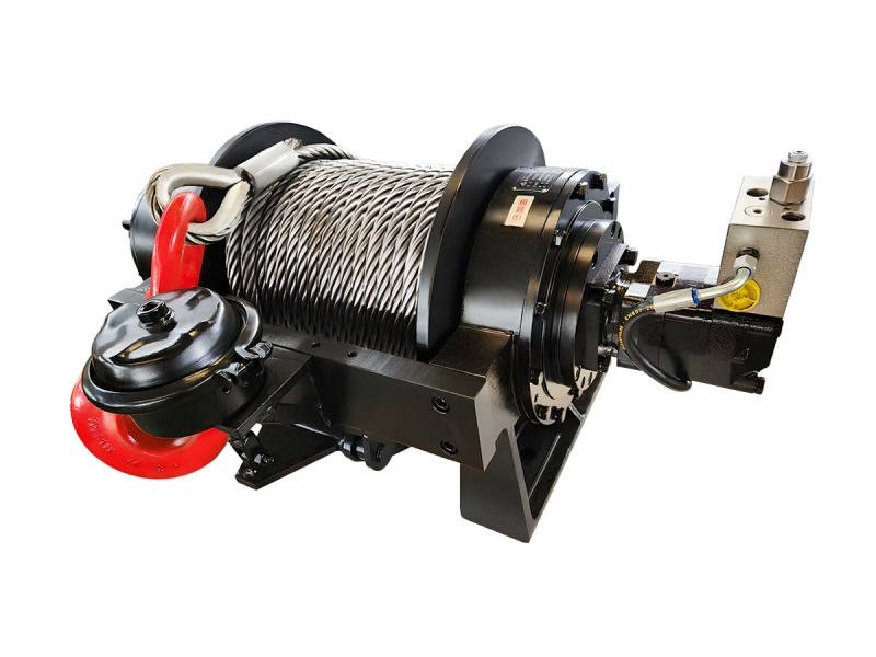 hydraulic winch