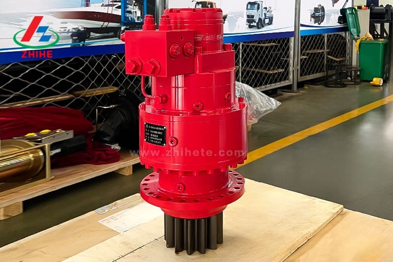 Slew drive gearbox