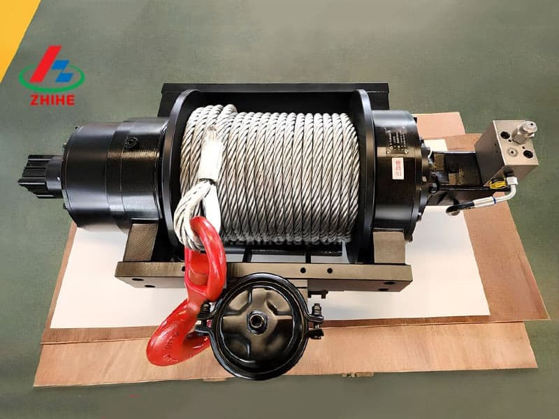 18000 lb hydraulic winch