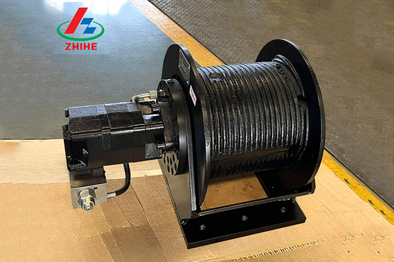 low speed hydraulic crane winch