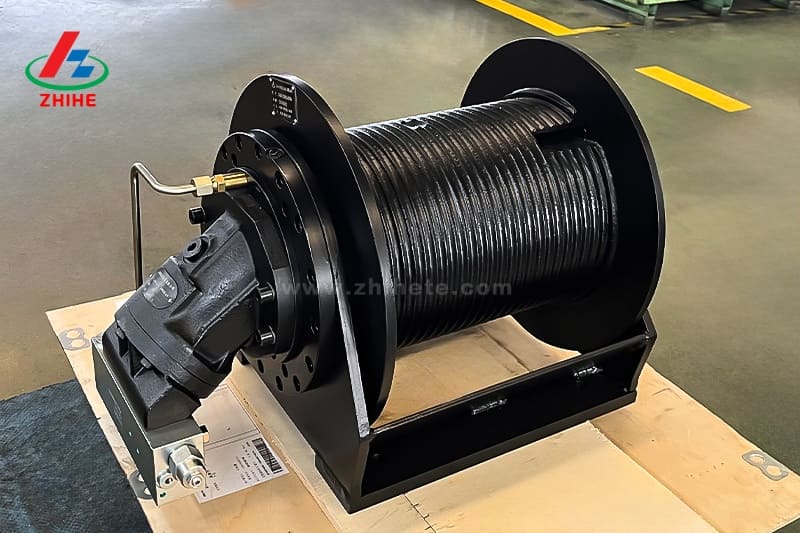 high speed hydraulic winch
